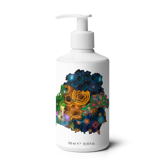 Spirograph Patterned Belarus Oblasts Map Floral Hand & Body Wash